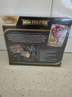 Pokemon Mega Evolution Elite Trainer Box Lucario Gardevoir Promo 9 Boosters - Image 2