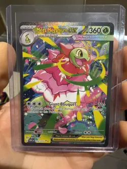 Mega Meganium EX 272/217 SIR Illustration Rare Pokemon Ascended Heroes Near Mint - Image 1