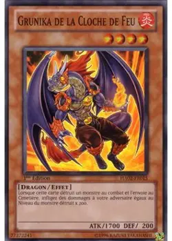 Yu-Gi-Oh : Grunika de la Cloche de Feu | HA02-FR015 | Super Rare | EX | FR - Image 1