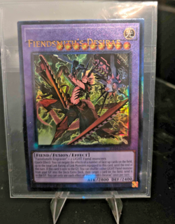 Yugioh Fiendsmith’s Desirae RA04-EN056 Name Shift Misprint Error Secret Rare - Image 1