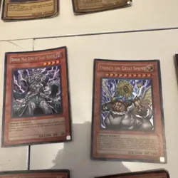 YU-GI-OH! 102 damaged Vintage Lot* Heavy Play* Blue Eyes White Dragon, Dark Mag! - Image 5