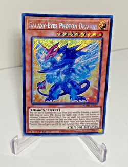 Yugioh / Galaxy-Eyes Photon Dragon / BLMM-EN007 / Secret Rare / 1st Edition - Image 1