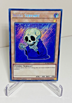 Yugioh / Skull Servant / BLMM-EN002 / Secret Rare / 1st Edition - Image 1
