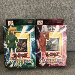 Yugioh! 2002 Starter Deck Joey & Pegasus Factory Sealed - Case Fresh Unpunched - Image 1