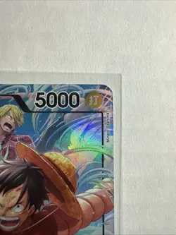 One Piece Monkey D. Luffy Alt Art OP15-098 L Adventure on KAMI's Island Japanese - Image 3