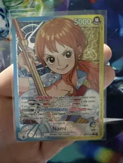 One Piece A Fist Of Divine Speed Nami Leader Alternate Art OP11-041 NM-MINT - Image 1