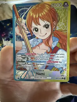 One Piece A Fist Of Divine Speed Nami Leader Alternate Art OP11-041 NM-MINT - Image 4
