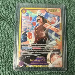 One Piece Premium Booster Vol 2 Secret Rare Reprint Monkey.D.Luffy EB02-061 - Image 1