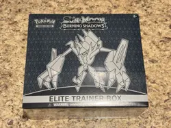 Pokemon TCG: Sun & Moon Burning Shadows Elite Trainer Box Factory Sealed - Image 1