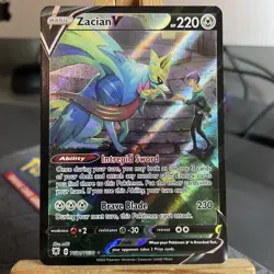 Pokemon TCG Zacian V TG21/TG30 Astral Radiance Trainer Gallery Near Mint - Image 2