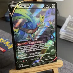 Pokemon TCG Zacian V TG21/TG30 Astral Radiance Trainer Gallery Near Mint - Image 3