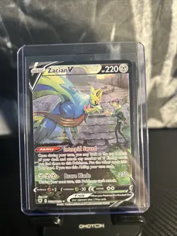 Pokemon TCG Zacian v TG21/TG30 NM Sword& Shield Astral Radiance Trainer Gallery - Image 1
