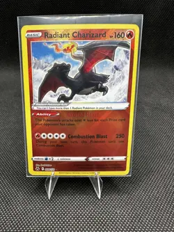 Radiant Charizard 020/159 Radiant Rare Pokemon Crown Zenith - LP - Image 1