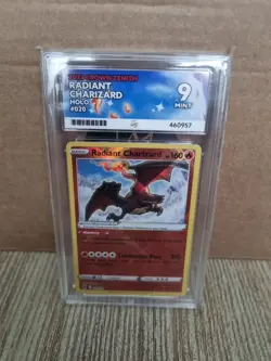 Pokemon TCG Radiant Charizard 020/159 Crown Zenith Ace 9 - Image 1