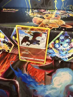 Pokemon TCG Radiant Charizard Crown Zenith Holo Card 020/159 NM Condition - Image 2