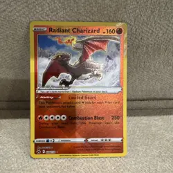 Pokemon TCG Radiant Charizard 020/159 Crown Zenith Mint/Near Mint - Image 1