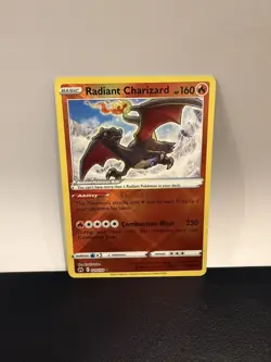 Pokemon TCG Radiant Charizard Crown Zenith Holo Card 020/159 NM - Image 1