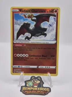 Pokemon TCG Radiant Charizard 020/159 Crown Zenith Mint/Near Mint - Image 1