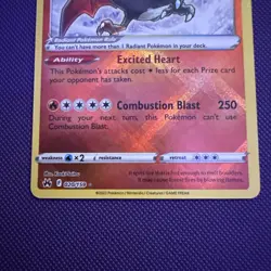 Pokemon TCG Radiant Charizard 020/159 Condition Crown Zenith Holo Card - Image 3