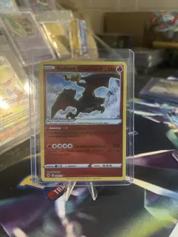 Pokemon TCG Radiant Charizard Crown Zenith Holo Card 020/159 NM/M Condition - Image 1