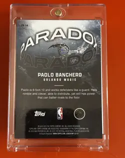 PAOLO BANCHERO 2025-26 Topps Chrome Paradox Insert Orlando Magic PX-14 - Image 2