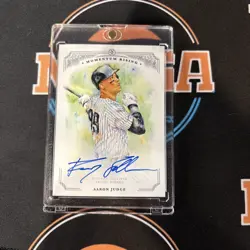 2019 Topps On Demand Momentum Rising - Aaron Judge #2R 1/1U Sketch Artist Auto - Image 1