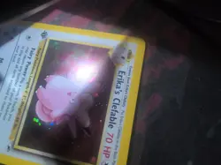 Erika's Clefable 3/132 1st Edition Gym Heroes Holo Pokemon Card Vintage WoTC - Image 4
