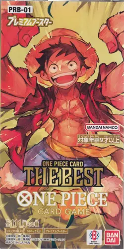 One Piece Card Game Premium Booster The Best PRB-01 Sealed Box Japanese - Image 1