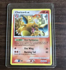 RARE Pokemon Exclusive Cracked Ice Charizard 1/99 3 Card Evolution Set - Image 3