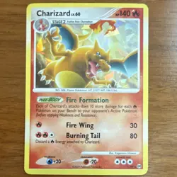 Charizard Pokemon TCG Cracked Ice Holo 001/099 Stage 2 Misc Cards 2009 - Image 1