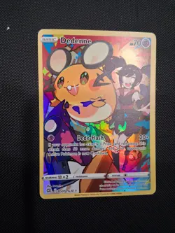 Pokemon TCG Dedenne TG07/TG30 Brilliant Stars Trainer Gallery Holo Card - Image 1