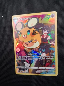 Pokemon TCG Dedenne TG07/TG30 Brilliant Stars Trainer Gallery Holo Card - Image 3