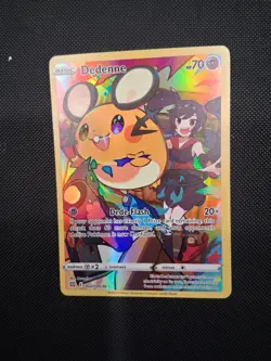 Pokemon TCG Dedenne TG07/TG30 Brilliant Stars Trainer Gallery Holo Card - Image 4