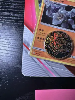 Pokemon TCG 2019 SEALED 3 Card Mini Packs: 2 Mini Packs in Blister Machamp Promo - Image 4