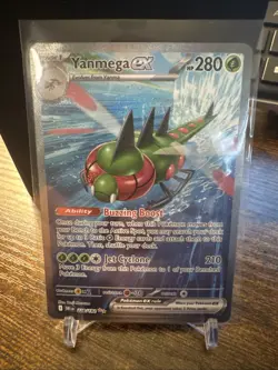 Yanmega ex 228/182 SIR SV10: Destined Rivals - NM-M Pokemon Card - Image 1