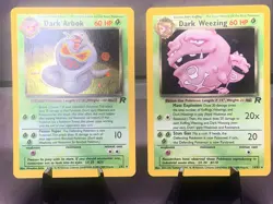 Pokemon TCG Team Rocket Holo Rare 2 Card Collection Lot - WOTC VTG 2000 - Image 1