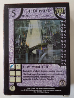 Dune CCG Eye of the Storm - Harkonnen Starter Deck - 60 Opened Cards (1997) - Image 2