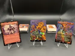 MTG Red Bulk card lot Of 100. Random. Guaranteed Rares, Foils And Borderless. - Image 1