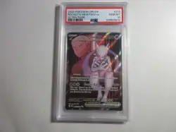 PSA 10 Team Rocket's Mewtwo EX Full Art Destined Rivals Pokemon Card - Image 1