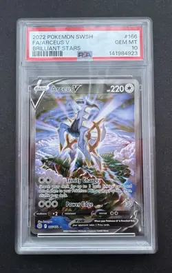 *PSA 10* Arceus V 166/172 - Brilliant Stars - Gem Mint Alt Art - Rare Card - Image 1