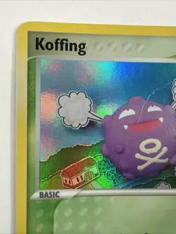Koffing 72/113 2005 EX Delta Species Pokemon Card Reverse Holo Stamped - LP - Image 2
