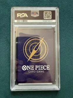 Monkey D. Luffy P-033 Event Pack Vol 2 Promo English One Piece Card Game PSA 10 - Image 2