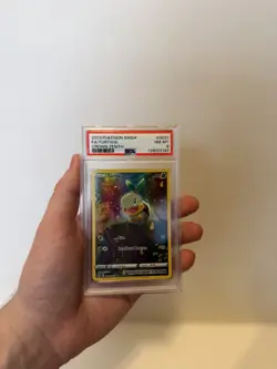 2023 Pokemon Crown Zenith FA/Turtwig GG31/GG70 IR TCG Holo Card PSA 8 Graded - Image 4