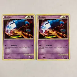 2x Pokemon TCG Beldum 44/95 card Unleashed - Image 1