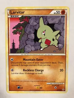Pokemon TCG Larvitar 50/95 card Unleashed - Image 1