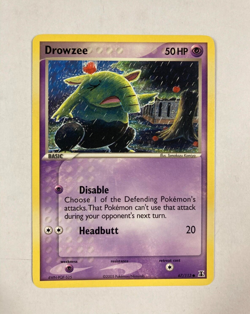 Pokemon TCG Drowzee 67/113 card EX Delta Species - Image 1