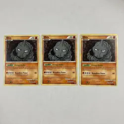 3x Pokemon TCG Onix 56/95 card Unleashed - Image 1