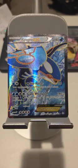 Kyogre EX Full Art Ultra Rare Holo 180 HP Primal Clash 148/160 Pokemon Card - Image 1