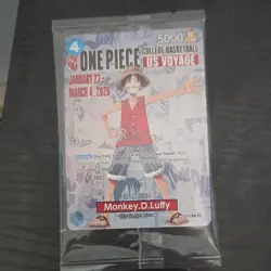 Bandai Namco One Piece CCG Monkey D. Luffy US Voyage Promo Card P-055 - Image 1