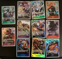 One Piece Heroines EB-03 Sleeved packs X6. And 11 SR card lot - Image 3